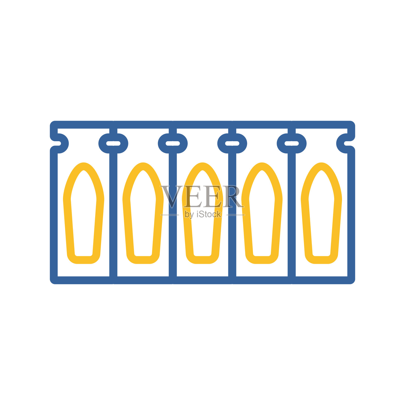 直肠栓剂包装矢量图标图标素材