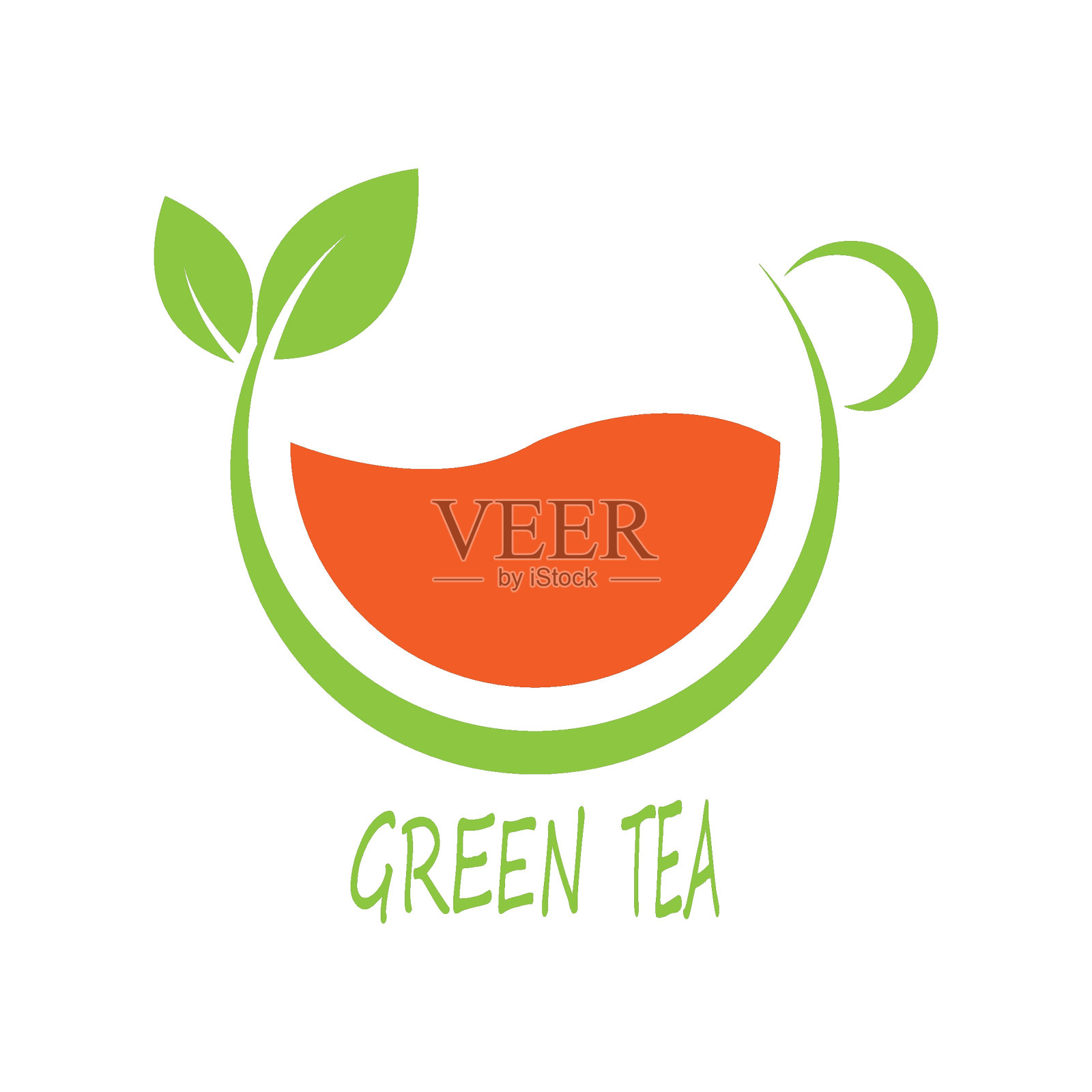 茶叶矢量图标logo插画图片素材