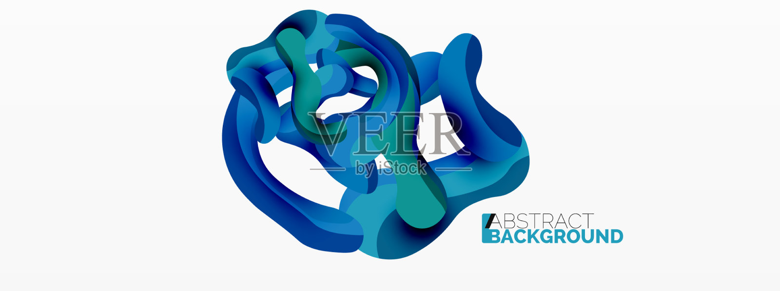 创意几何墙纸飞溅液体波插画图片素材