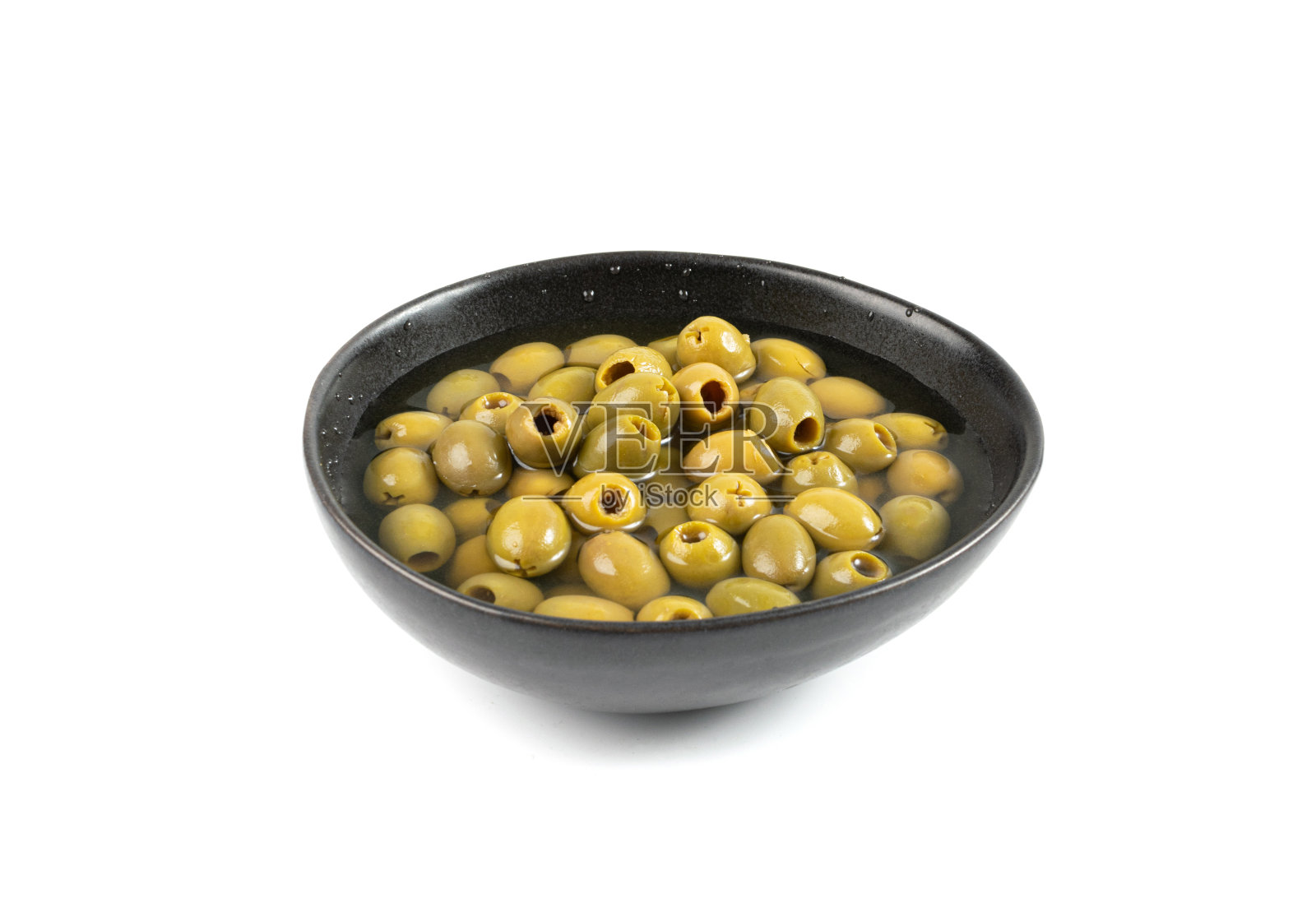 采购产品绿腌橄榄，橄榄泡菜，去核发酵橄榄照片摄影图片