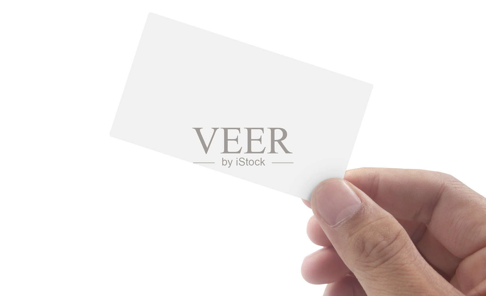 手握虚拟卡的特写照片摄影图片