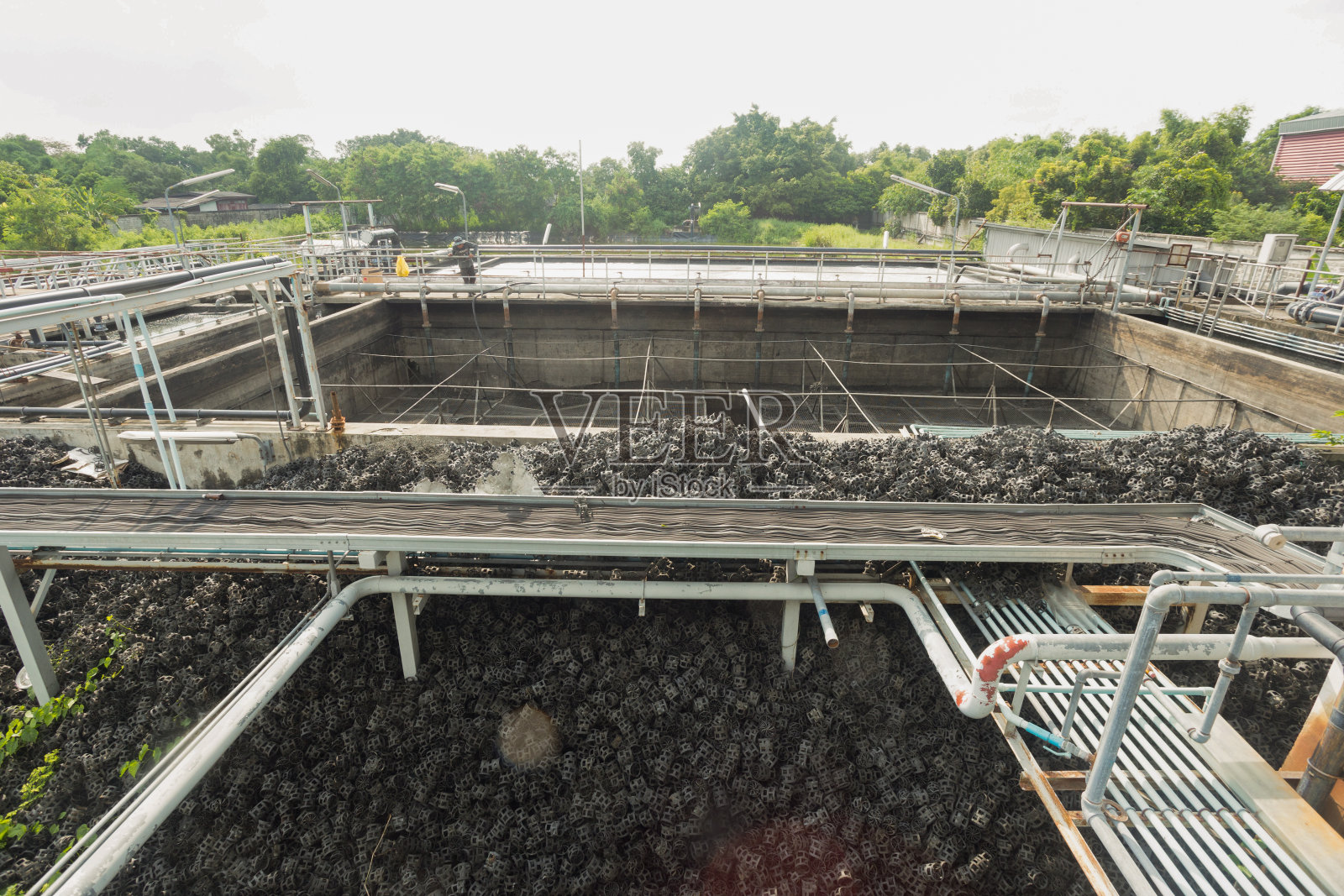 污水处理照片摄影图片