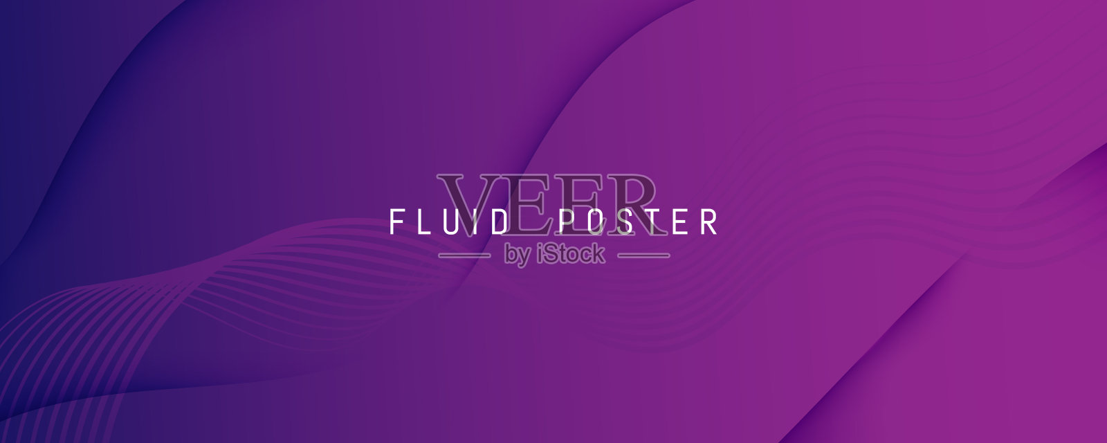 流体的背景。抽象的流动形状运动。插画图片素材