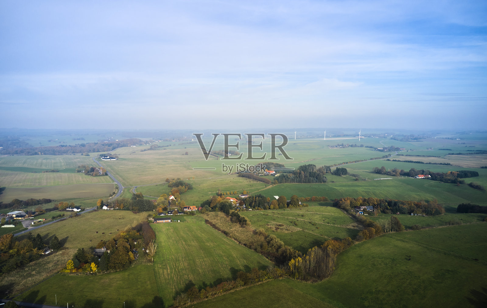 秋色山水照片摄影图片