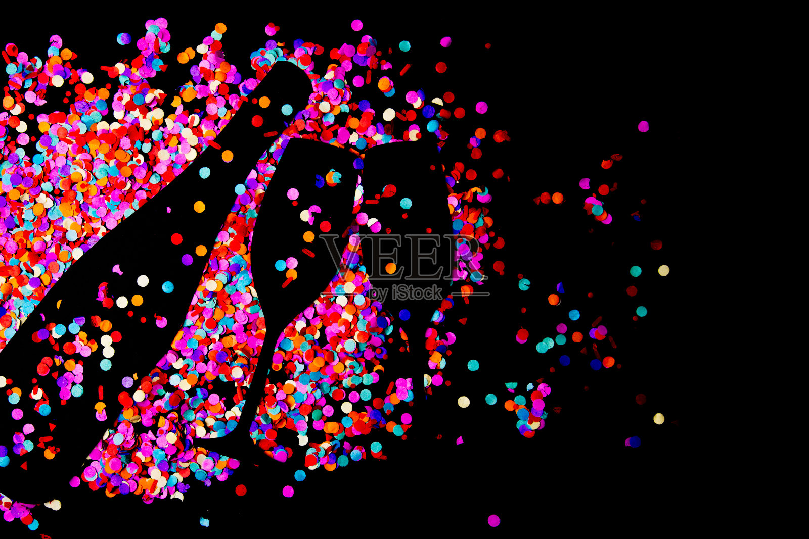 香槟派对概念照片摄影图片