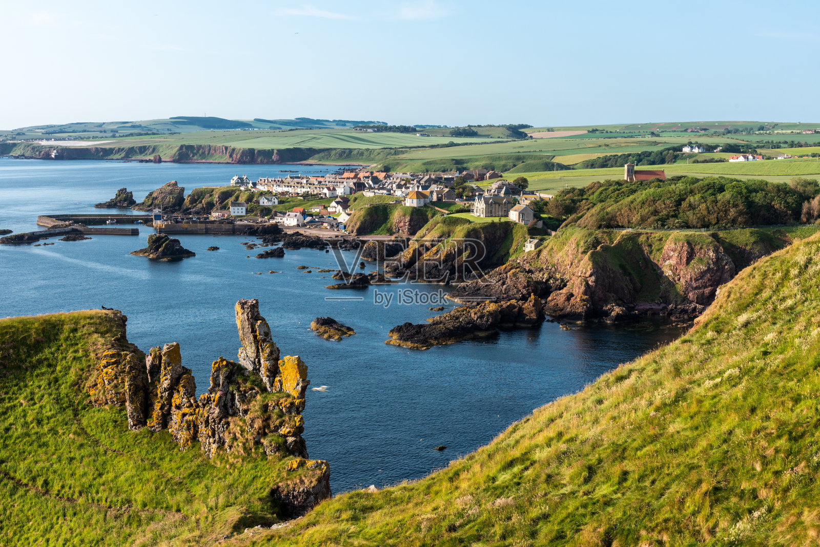 苏格兰圣阿布斯海岸小路的美丽照片照片摄影图片