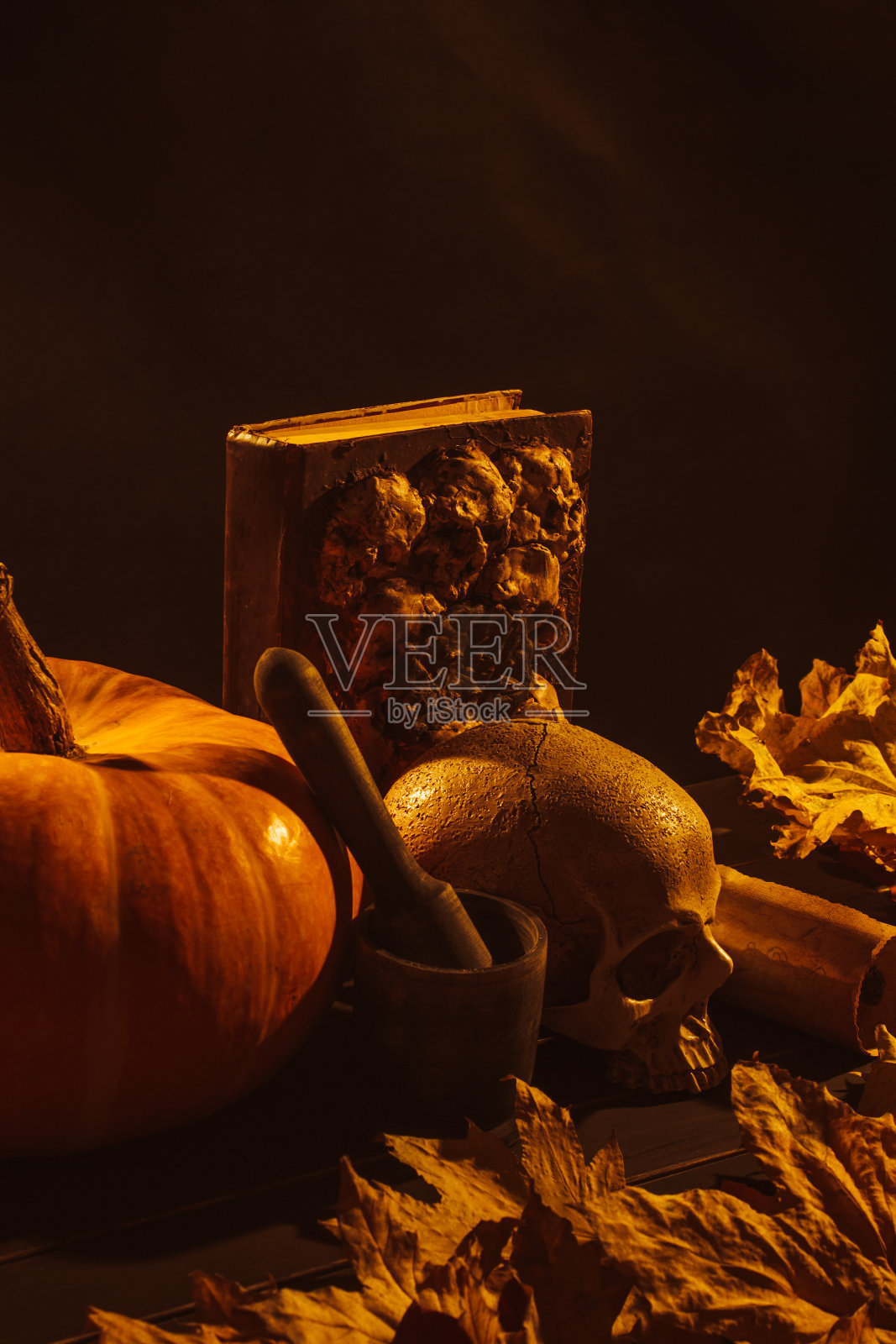 万圣节的东西照片摄影图片