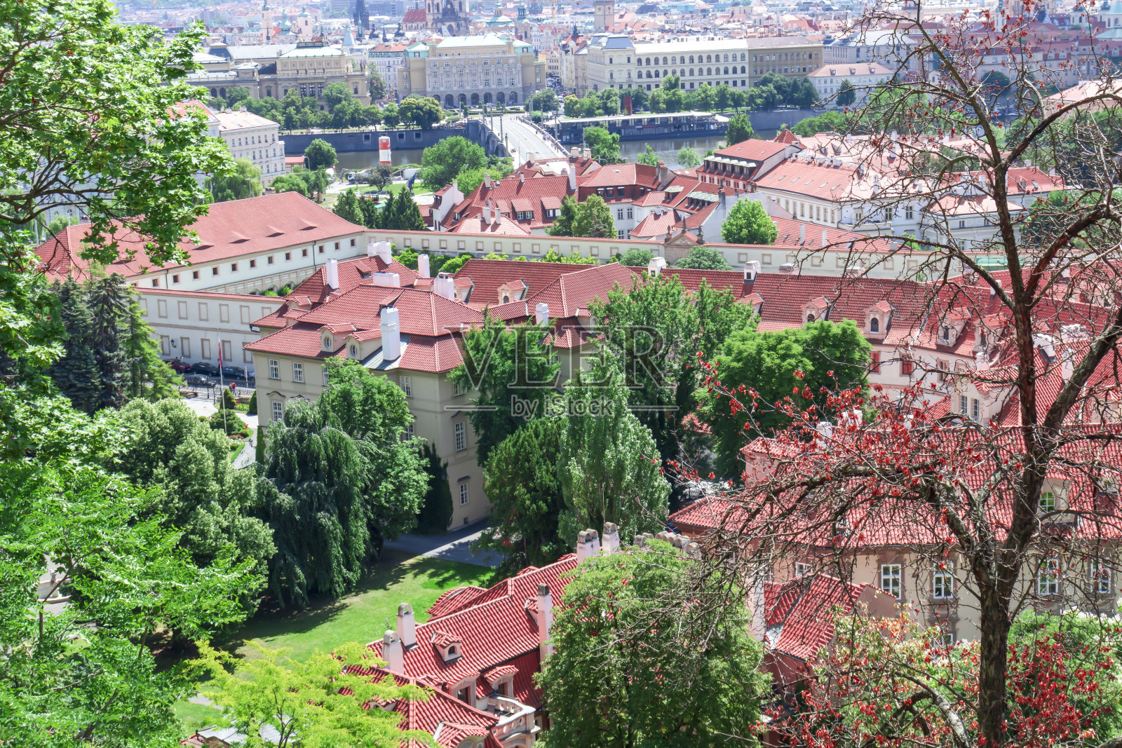 布拉格老城。捷克共和国。照片摄影图片