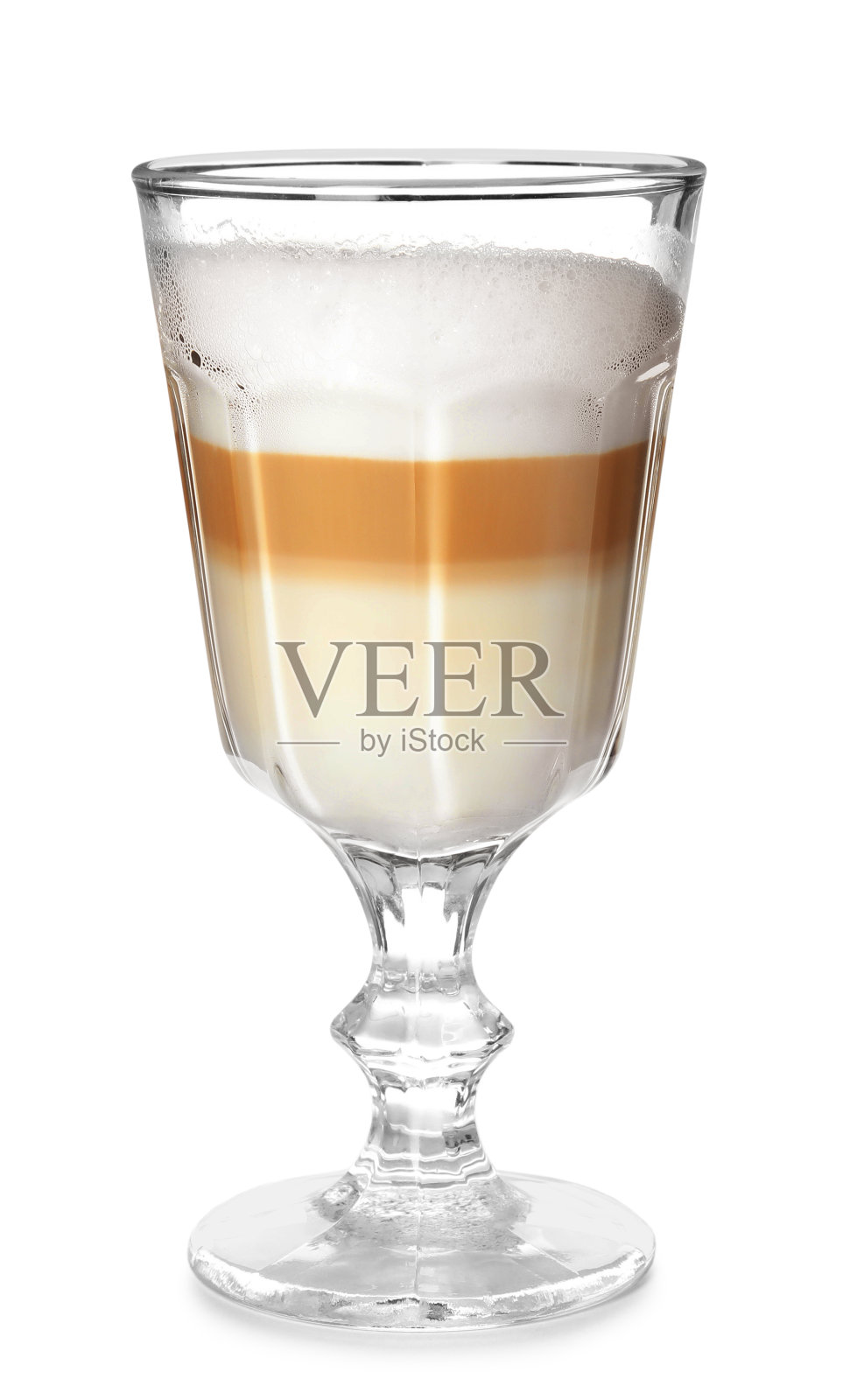 一杯美味的拿铁玛奇朵白咖啡照片摄影图片