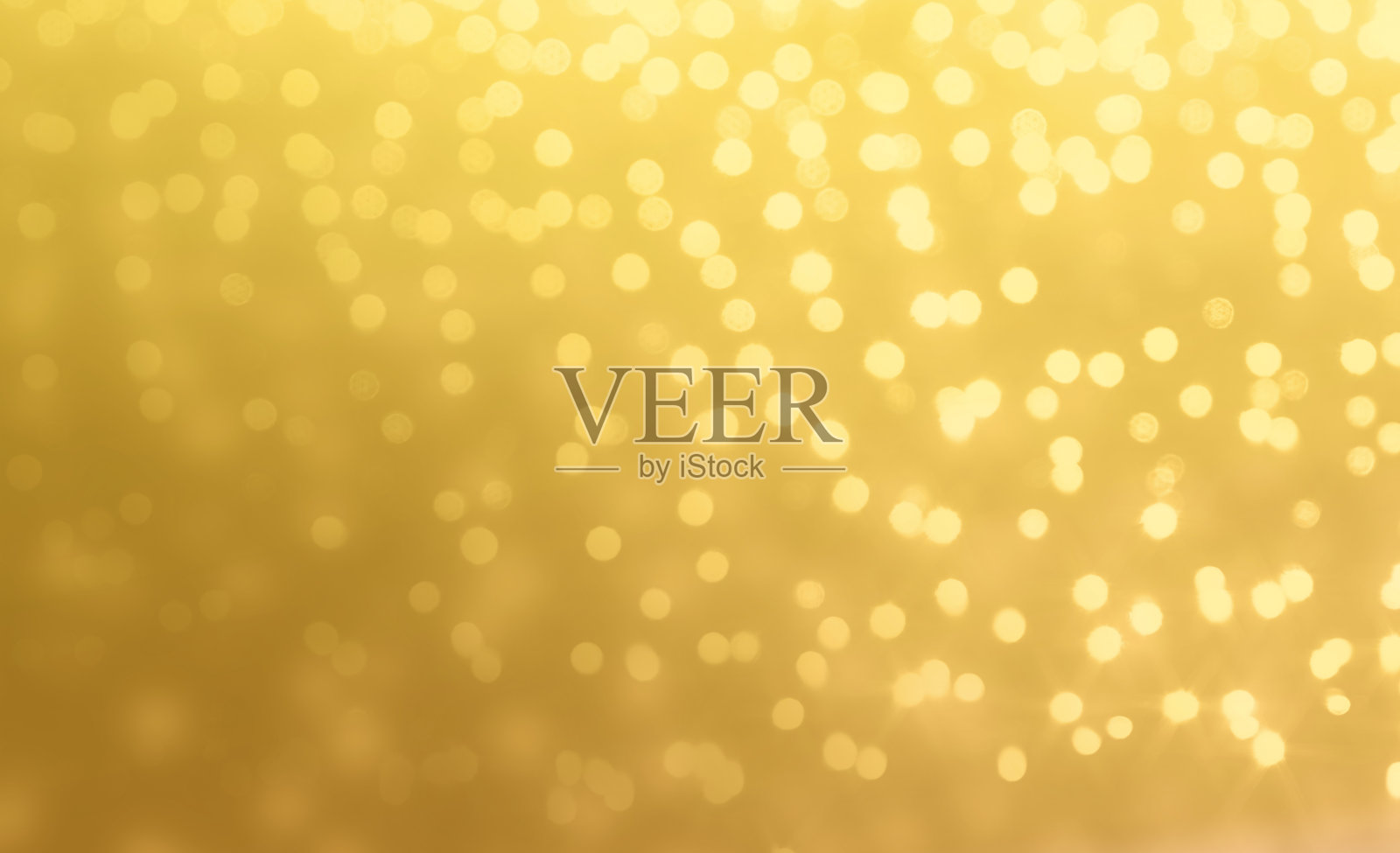 金粒子散焦背景插画图片素材