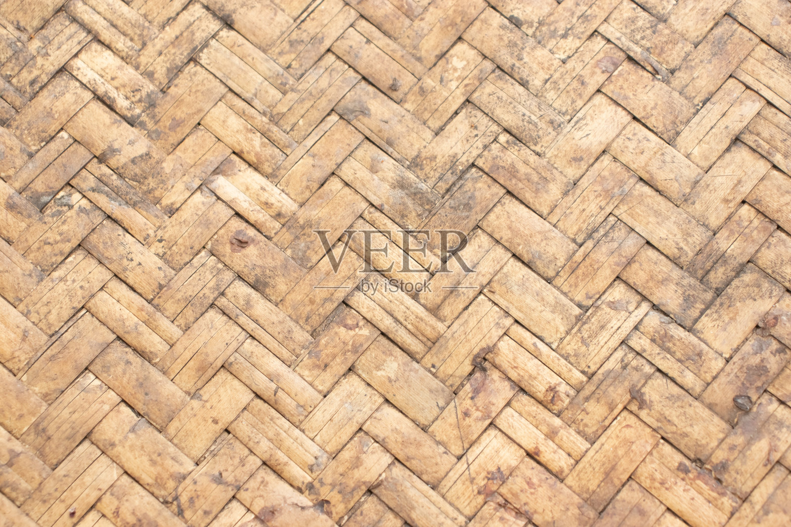 藤编表面脏污照片摄影图片