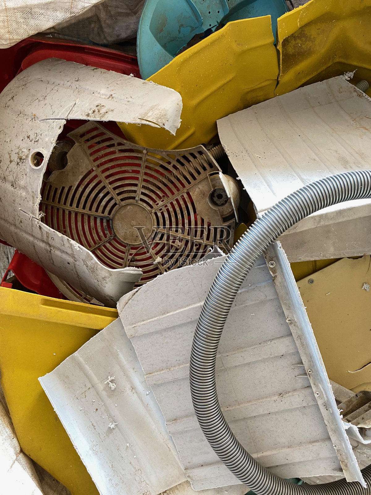 塑料回收设备照片摄影图片