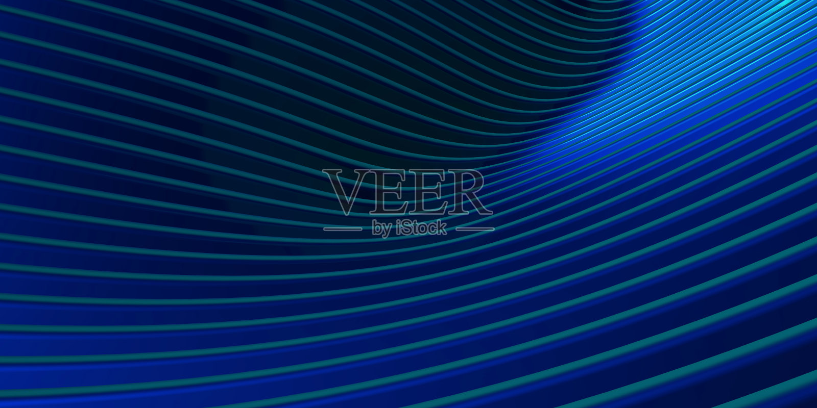 平行线背景曲线扭曲形状现代三维抽象插画插画图片素材