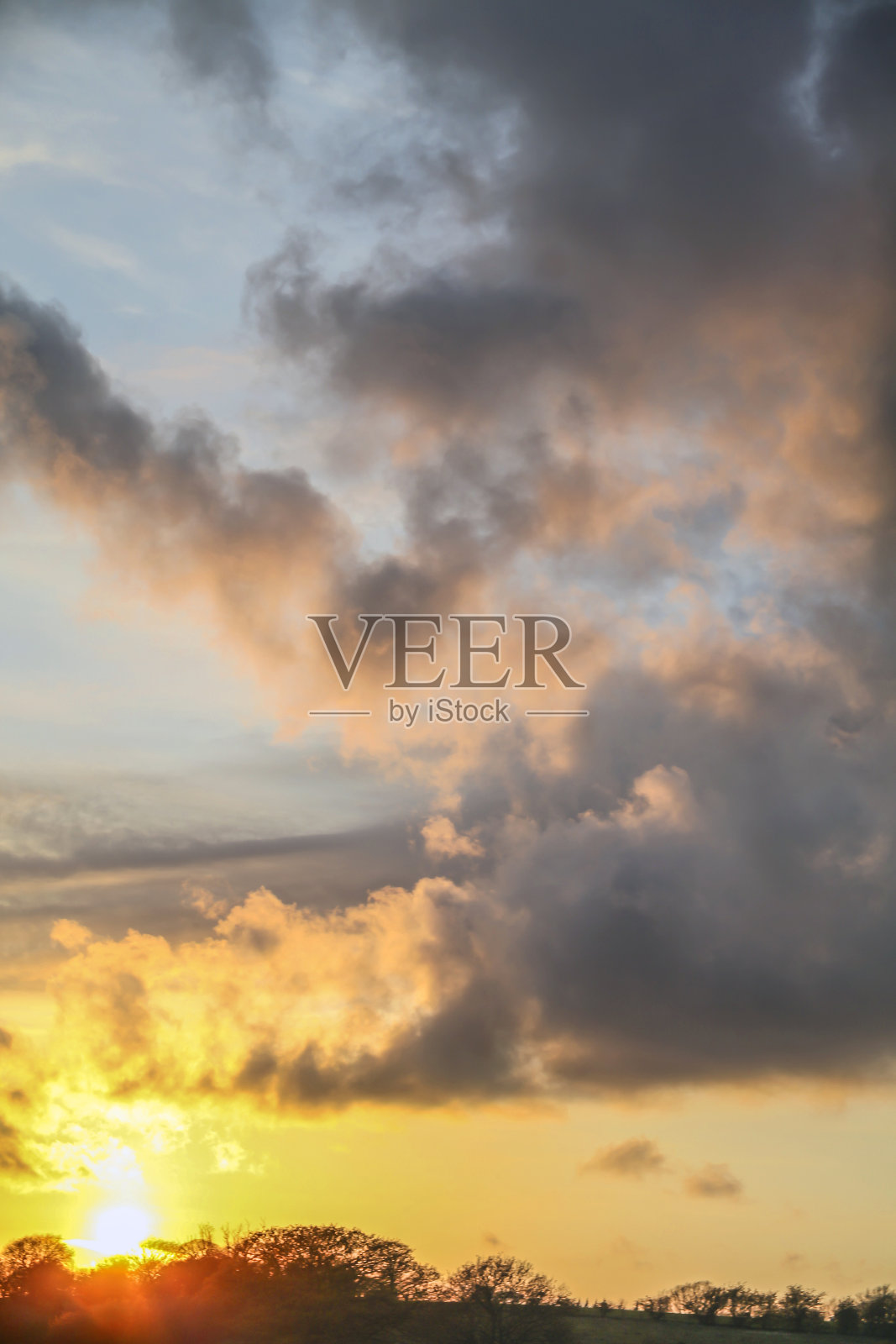 冬季日落封面图片照片摄影图片