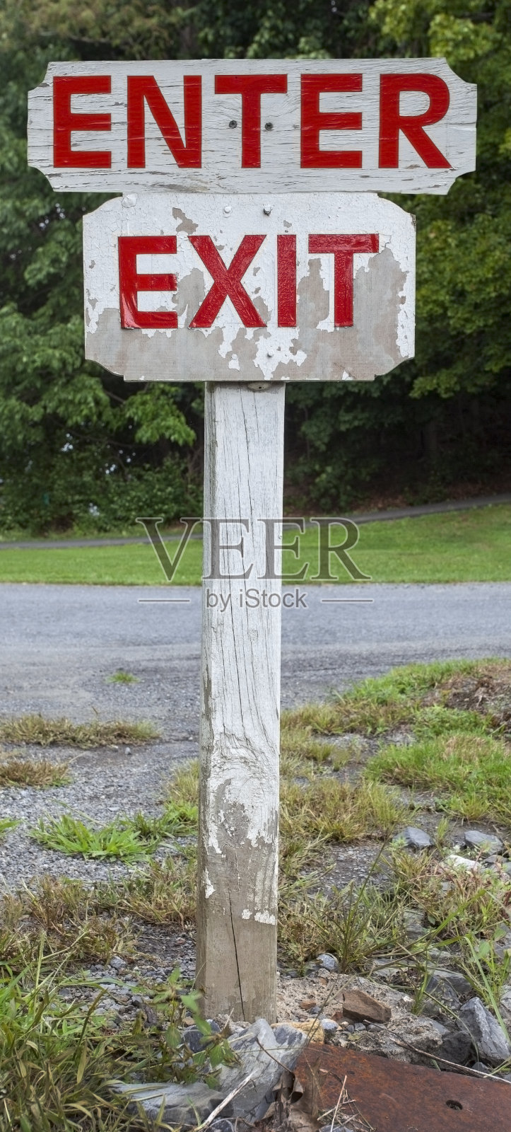 进入和出口标志照片摄影图片