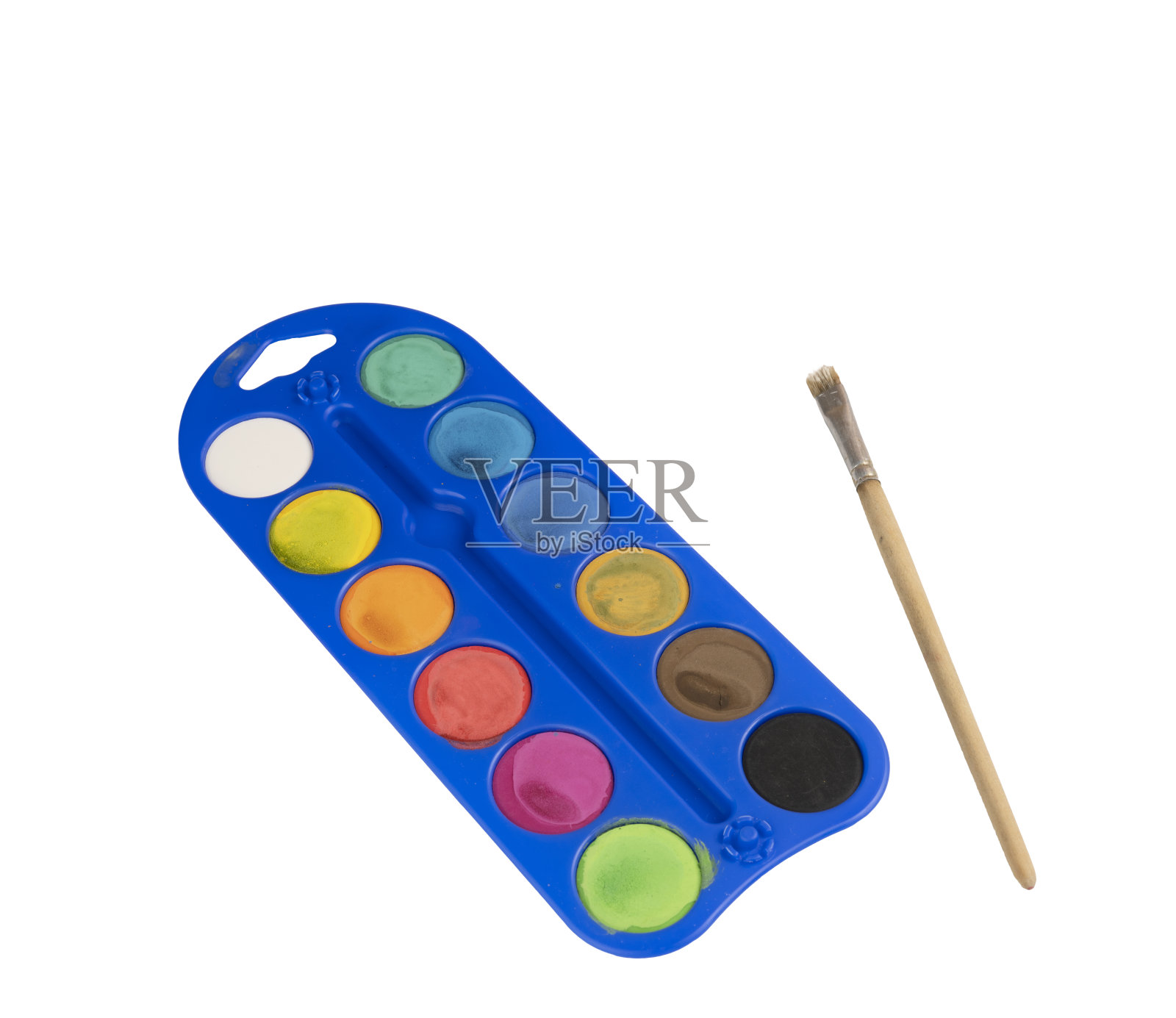 用水彩画的石板照片摄影图片