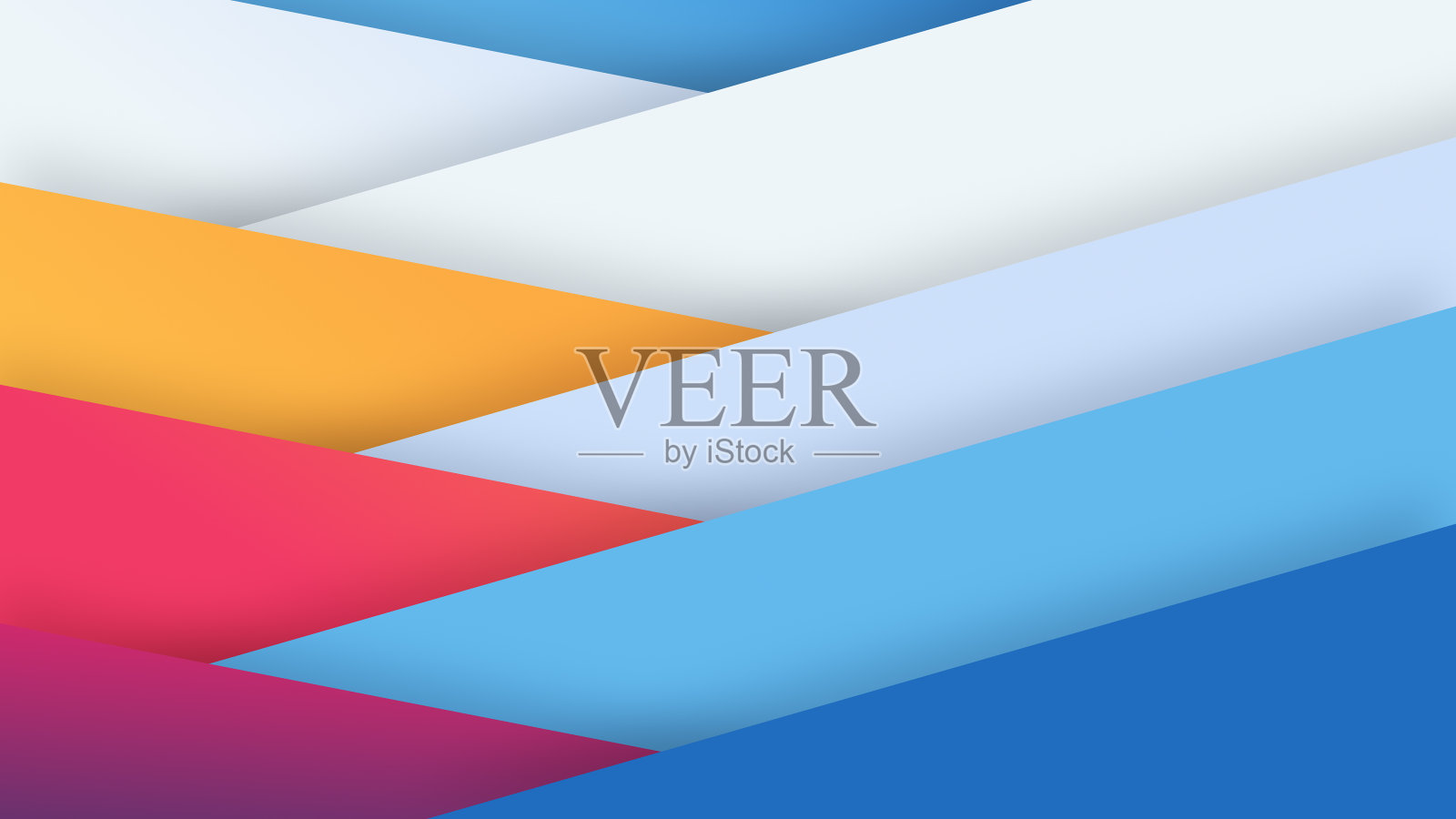 抽象的墙纸从形状填充彩色渐变和投影照片摄影图片