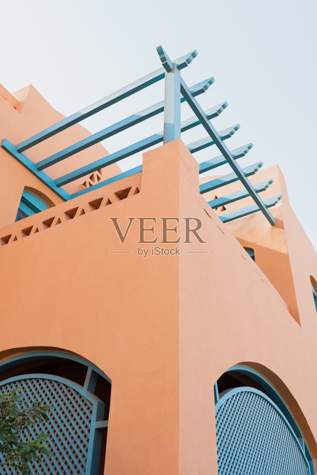 El Gouna建筑的细节照片摄影图片