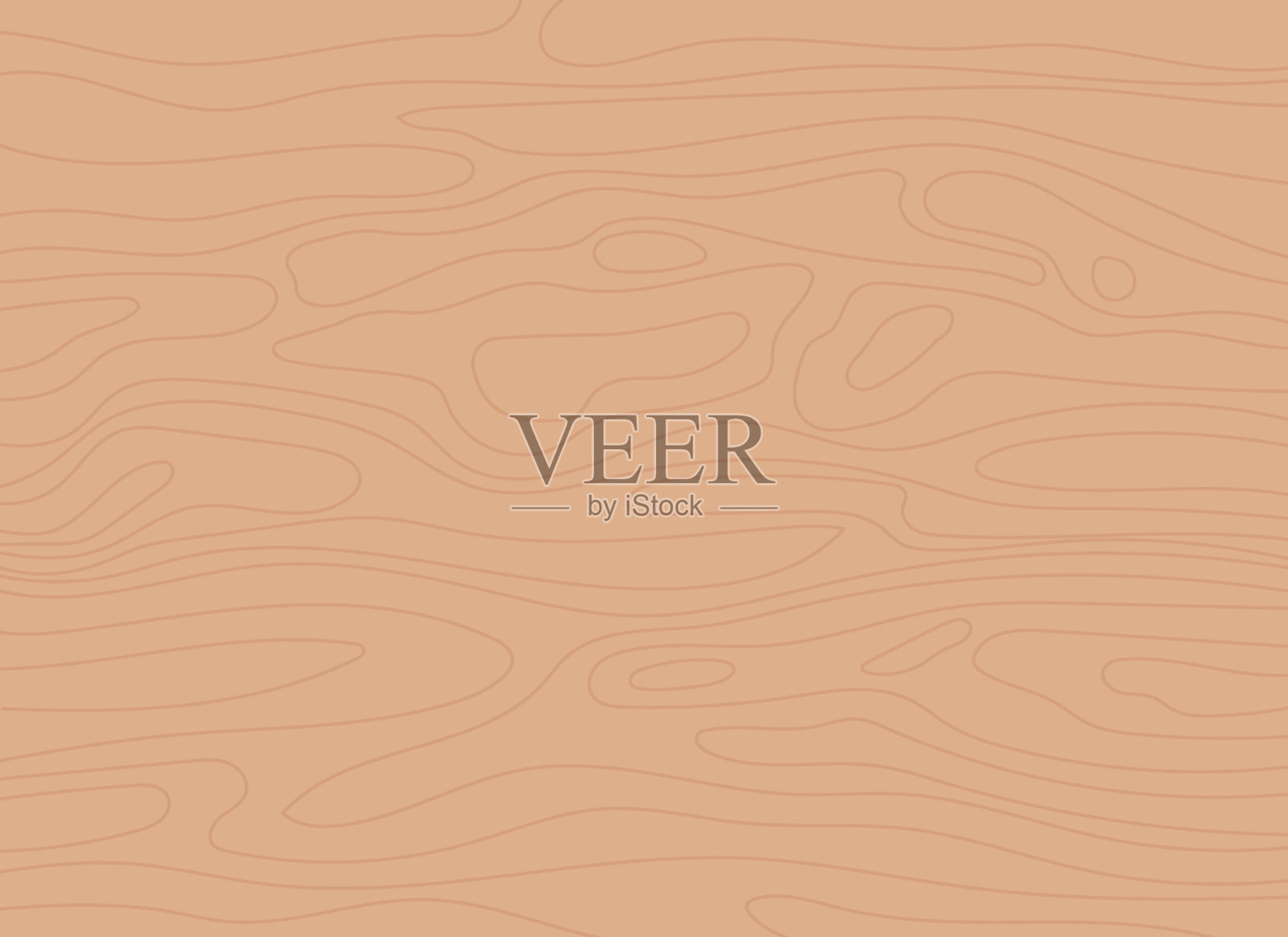 棕色木质桌面平面彩色矢量背景模板插画图片素材