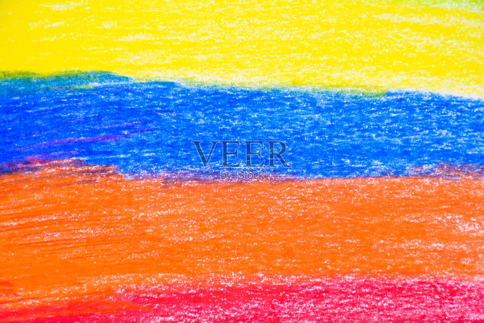 彩虹蜡笔质感背景。抽象的彩色背景照片摄影图片