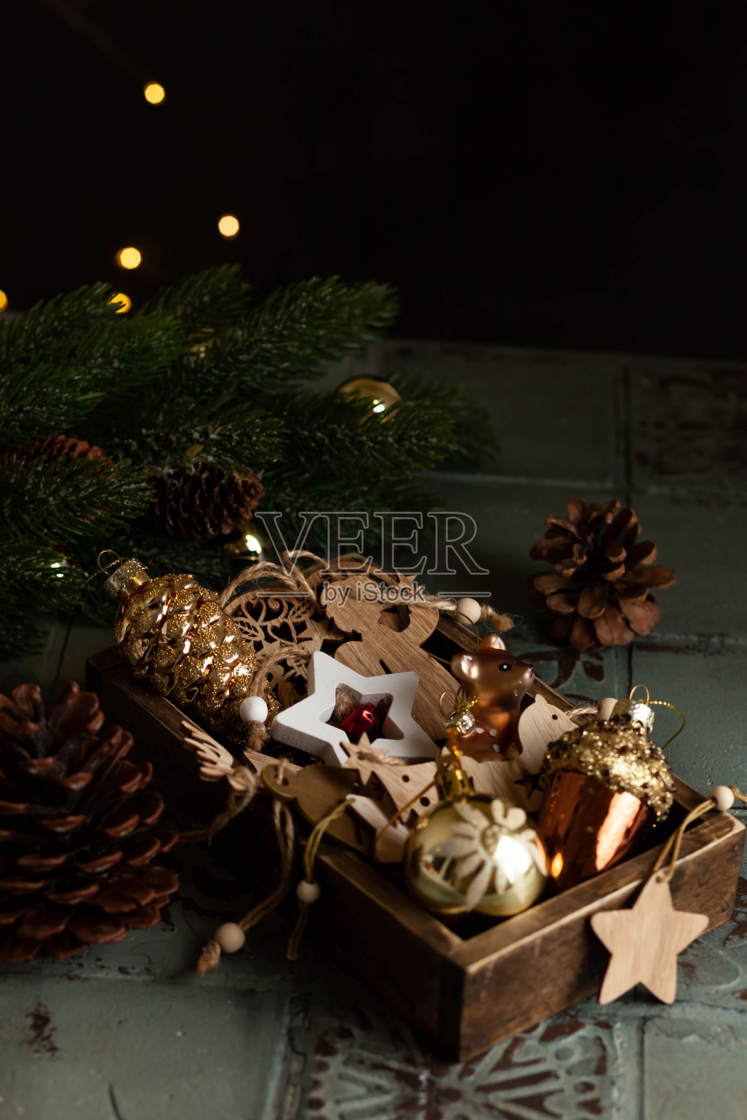 圣诞装饰照片摄影图片