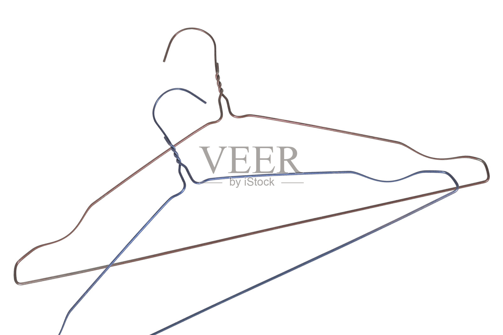 衣架由铬金属制成照片摄影图片