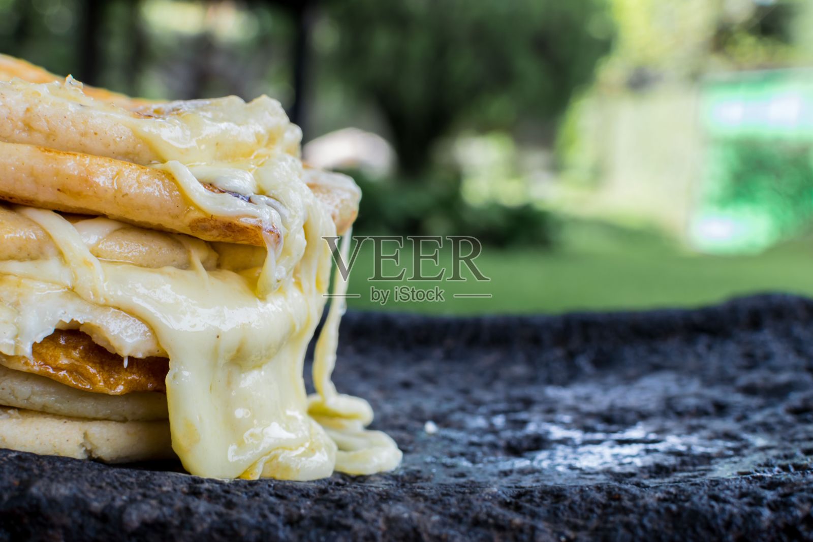 典型的萨尔瓦多的菜,照片摄影图片