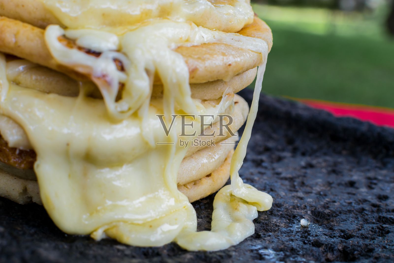 典型的萨尔瓦多的菜,照片摄影图片