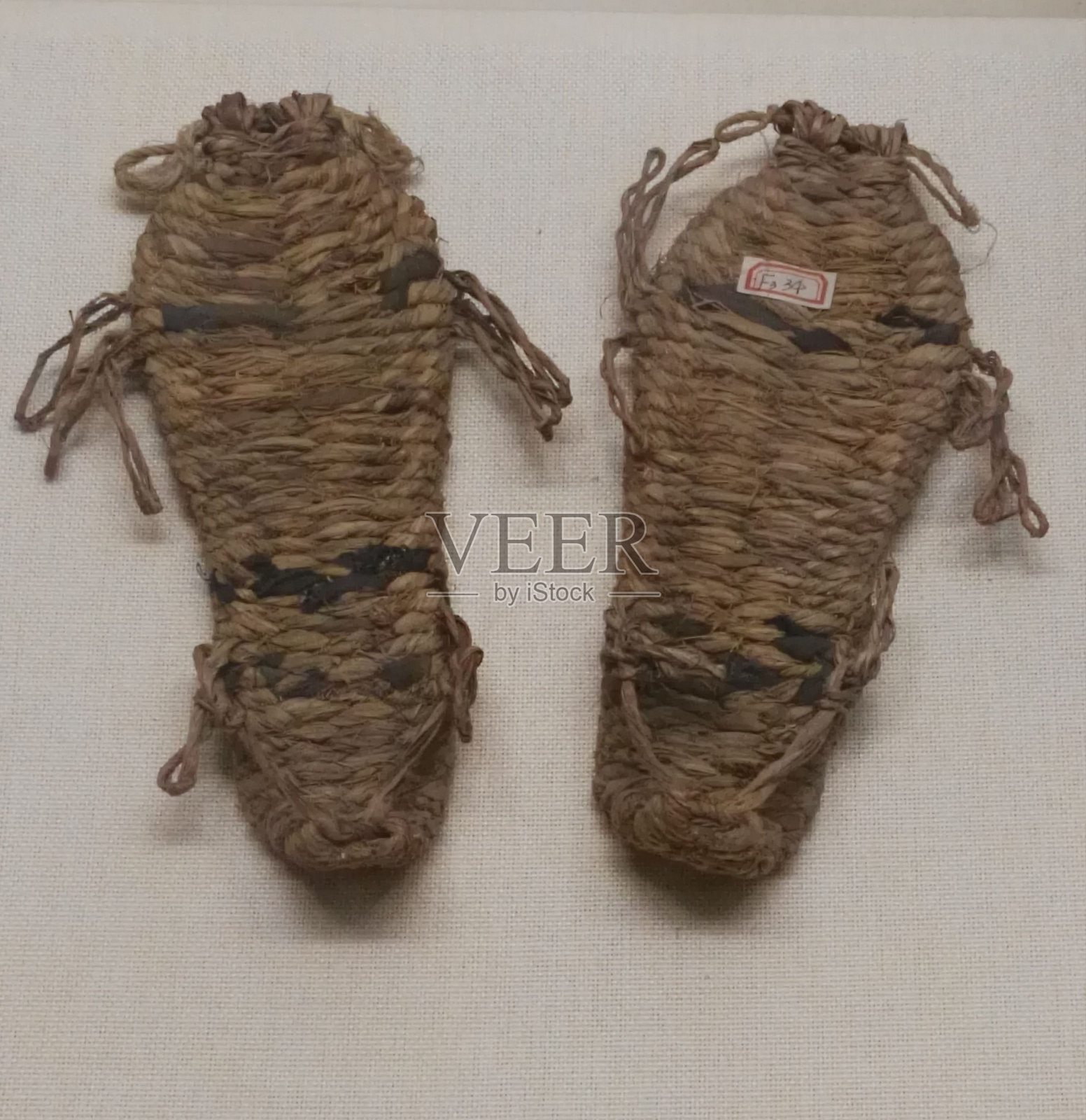 中国古代的传统草鞋照片摄影图片