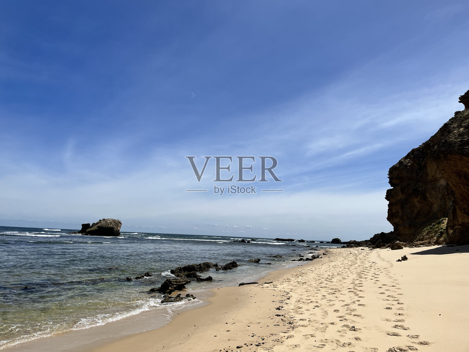 芬戈尔海滩维多利亚照片摄影图片