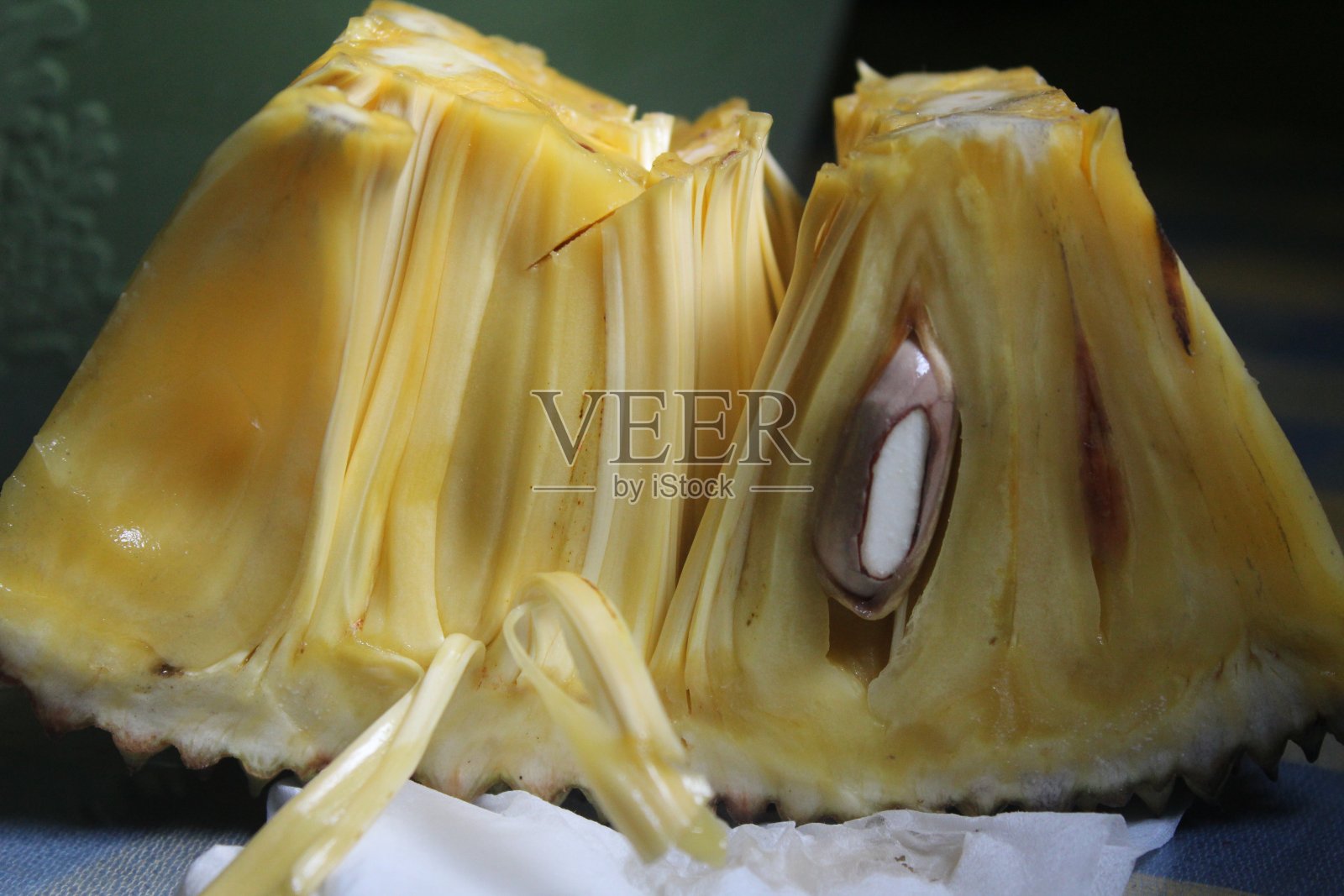 菠萝蜜片照片摄影图片