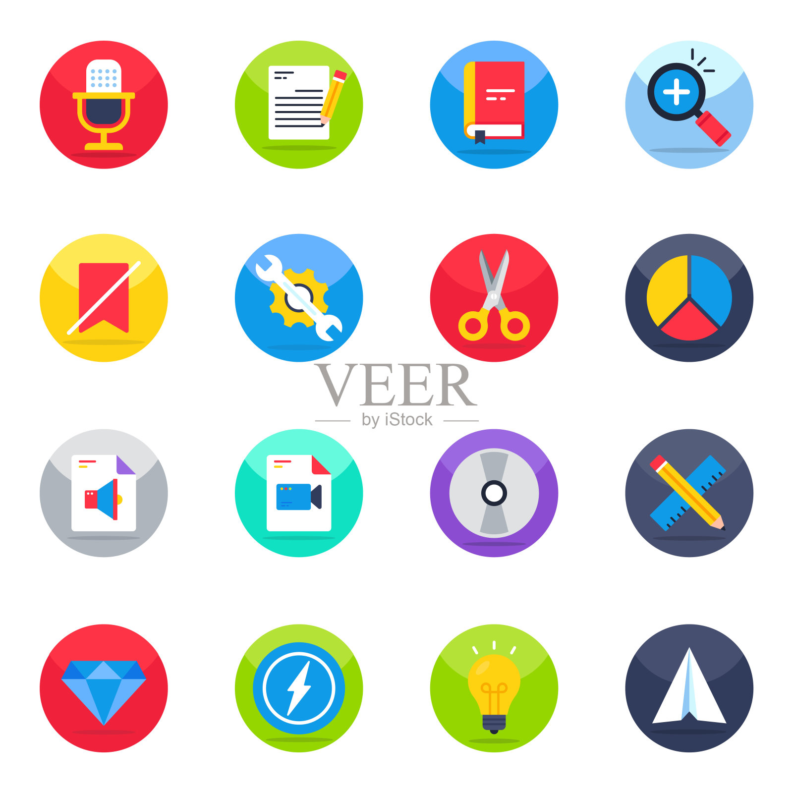 包Ui技术平面图标图标素材