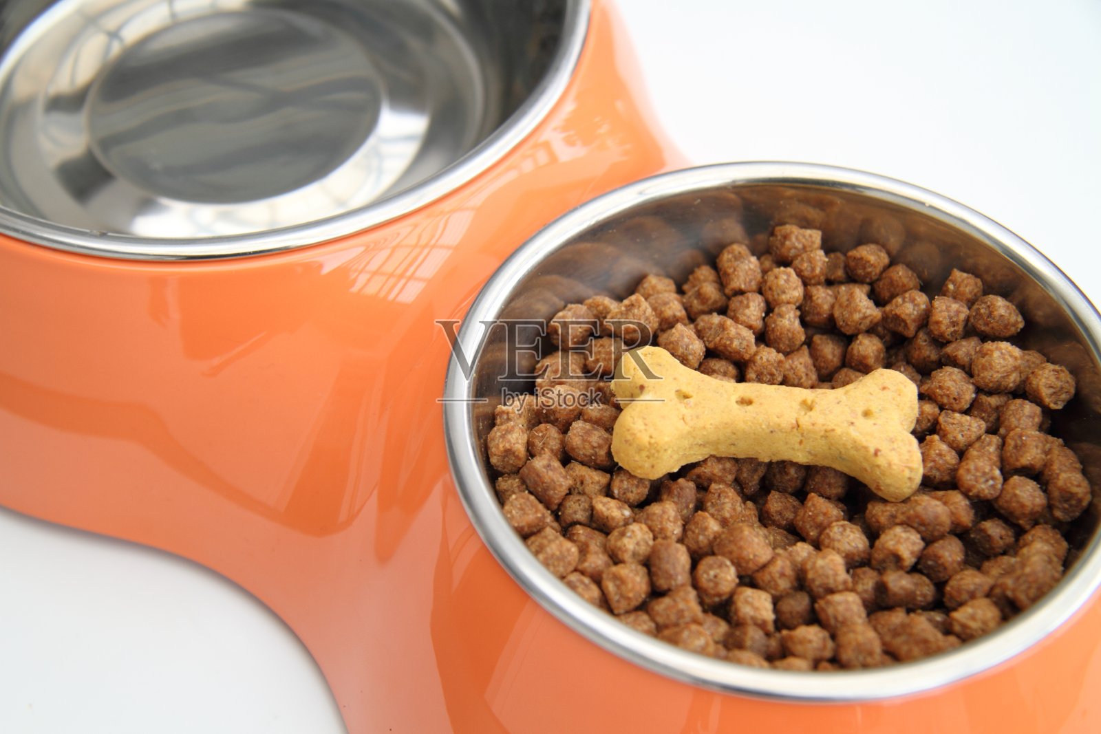 一碗狗粮照片摄影图片