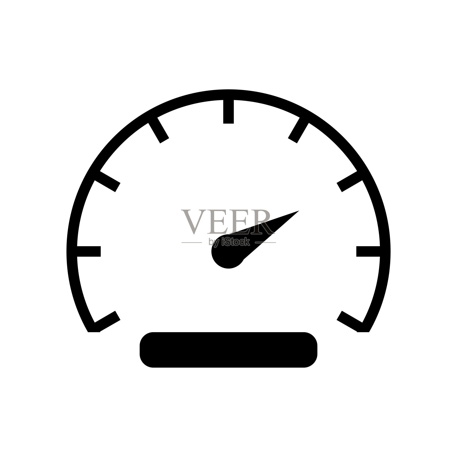 速度计图标矢量设计模板插画图片素材