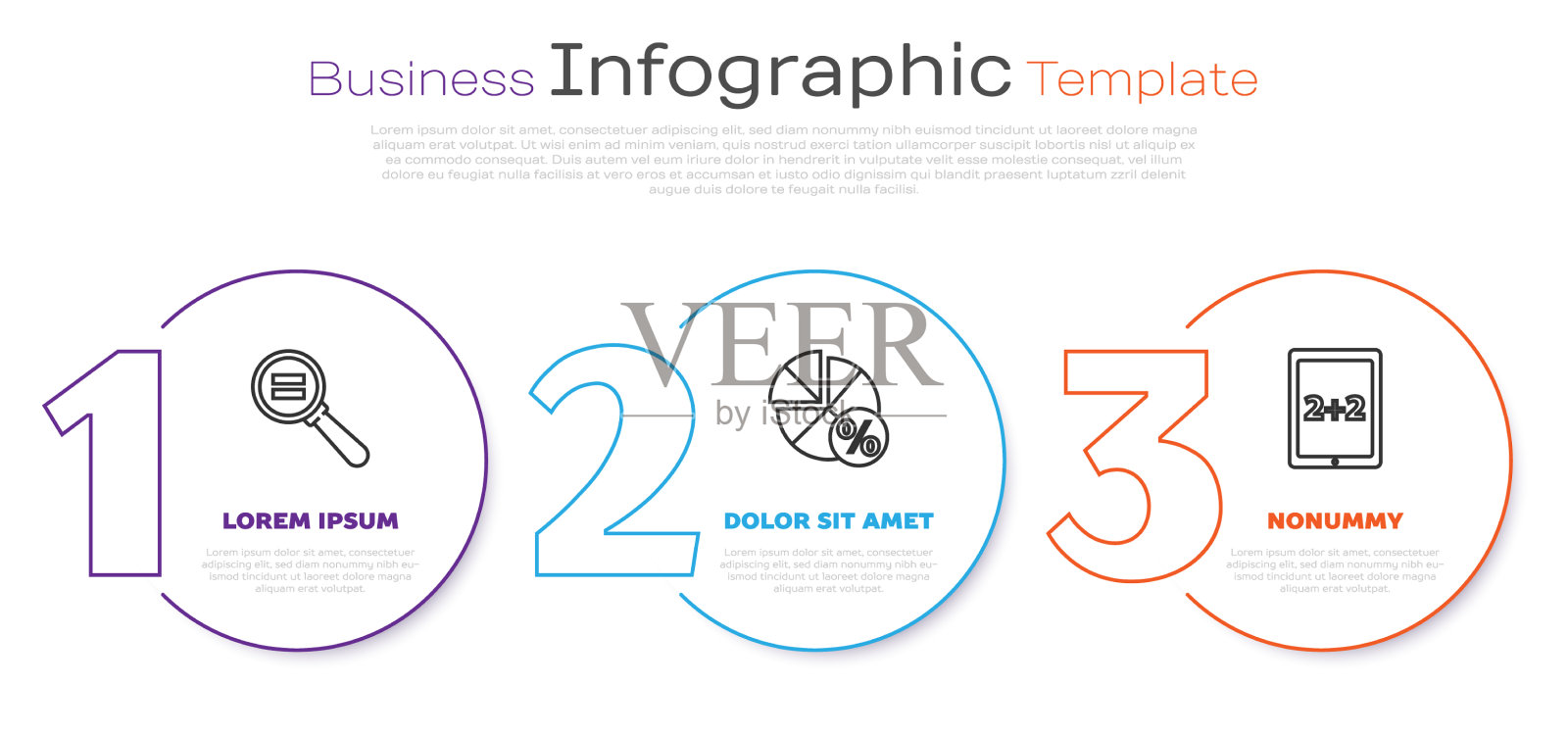 设线回形针方程解和插画图片素材