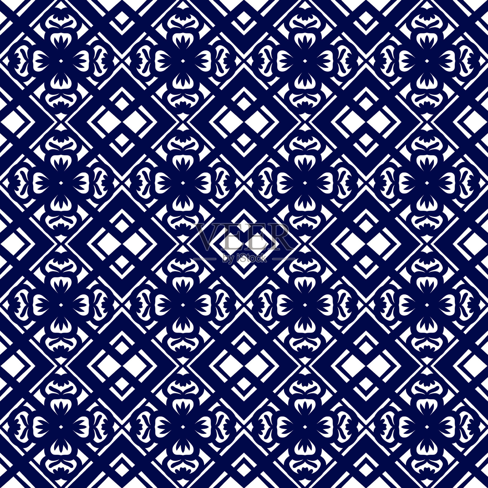 无缝几何民俗装饰，部落民族质感。阿兹特克风格无缝条纹图案，图部落刺绣，斯堪的纳维亚，伊卡特图案插画图片素材