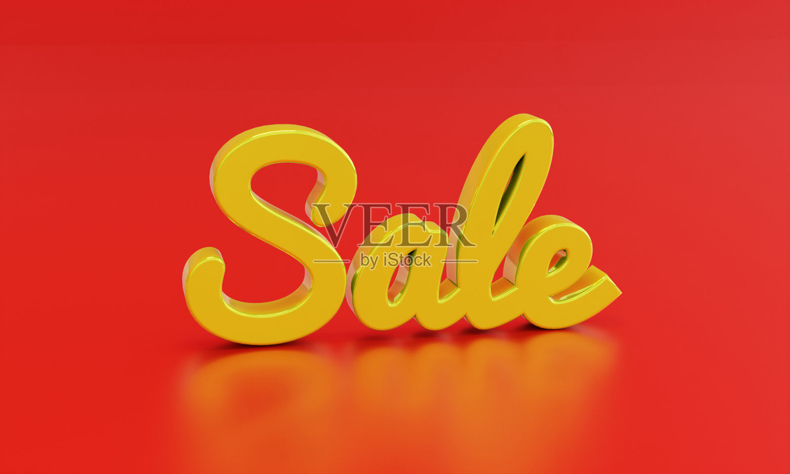 大折扣销售3D文本横幅或海报设计孤立的背景。大折扣促销概念照片摄影图片