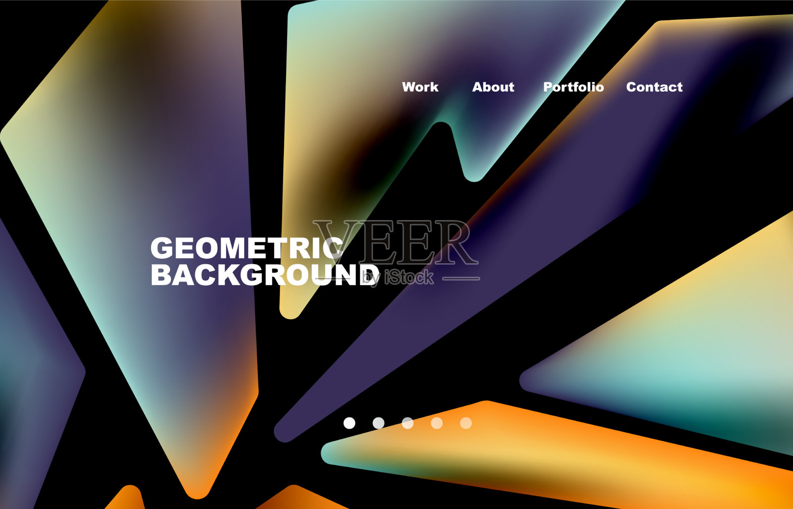 破碎的抽象背景时髦插画图片素材