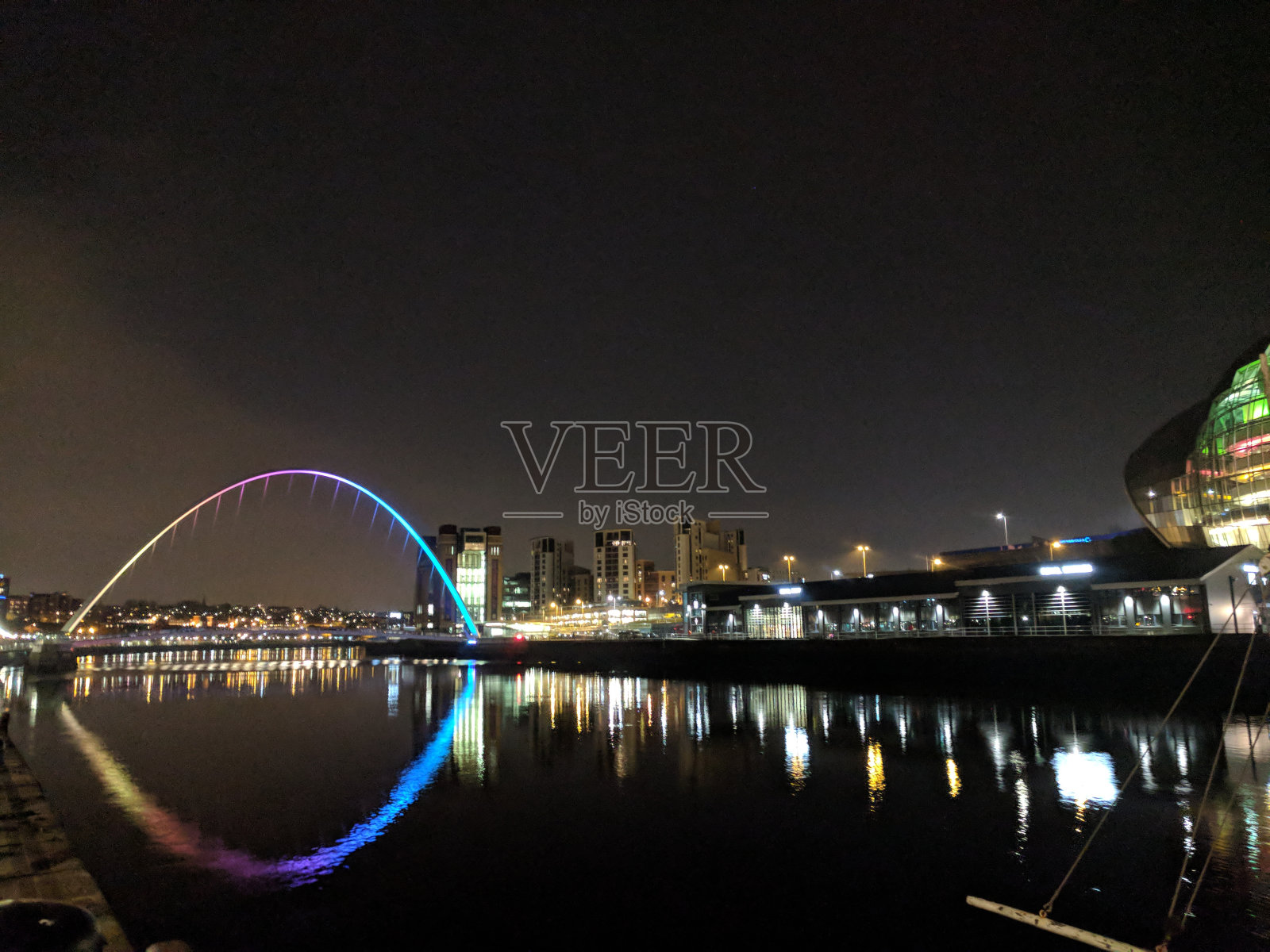 纽卡斯尔彩虹桥照片摄影图片