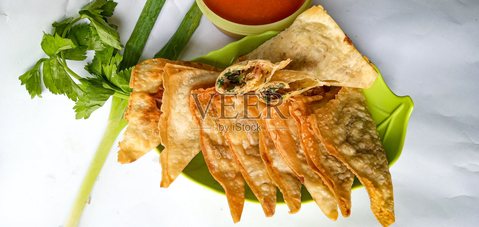 锅贴照片摄影图片