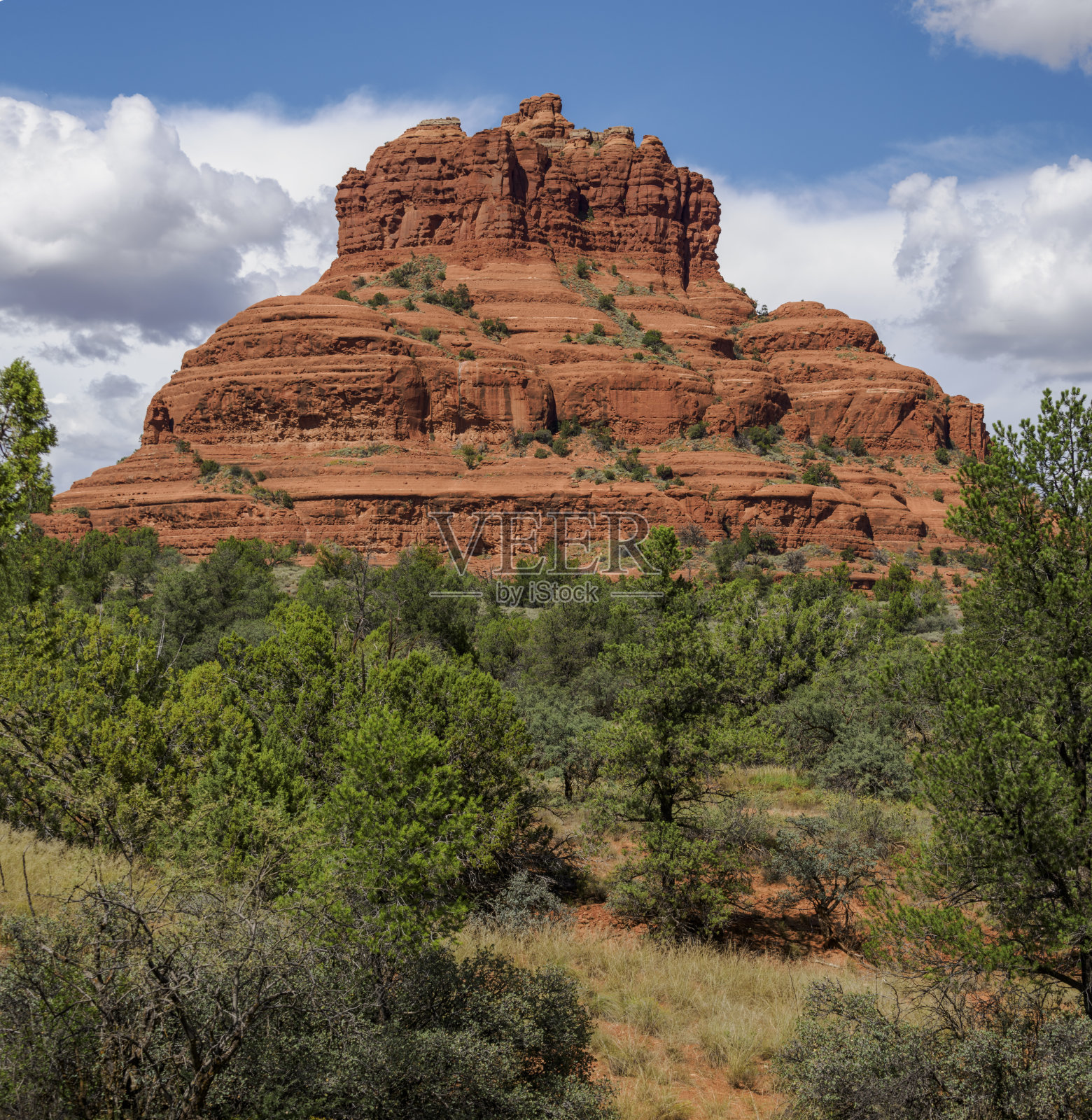 亚利桑那州塞多纳的贝尔岩照片摄影图片