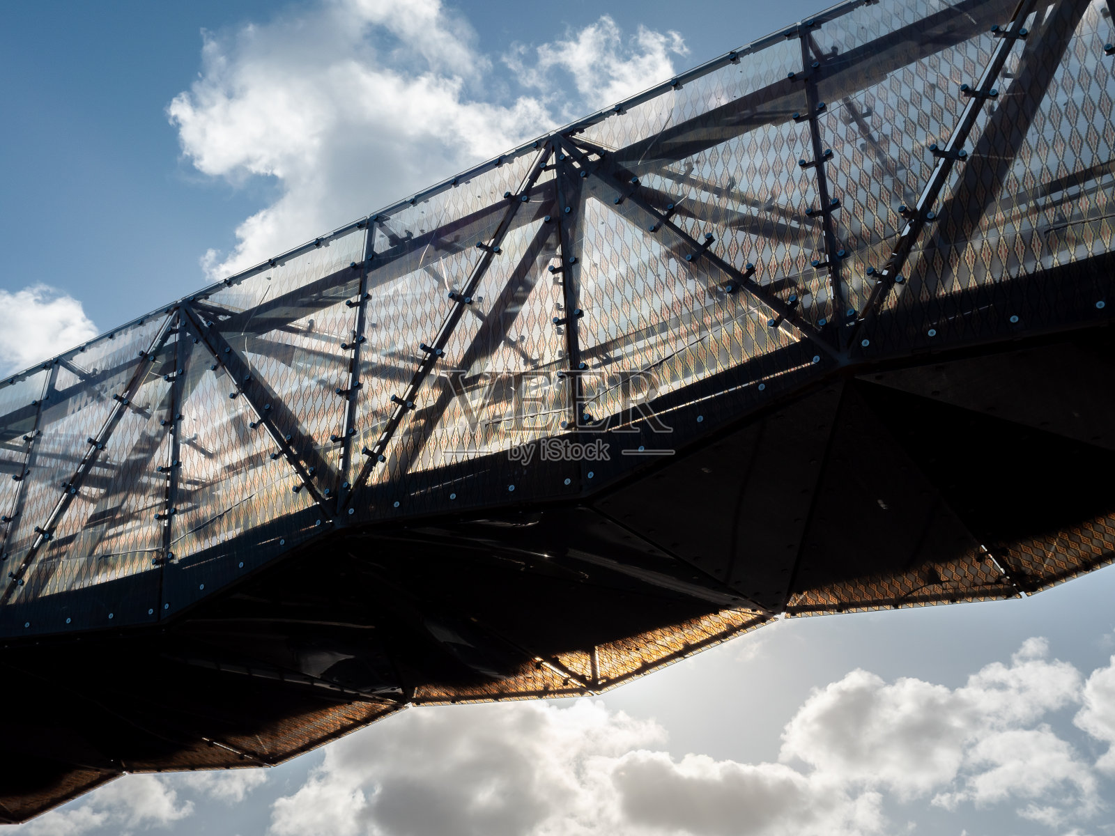 人行天桥文摘照片摄影图片