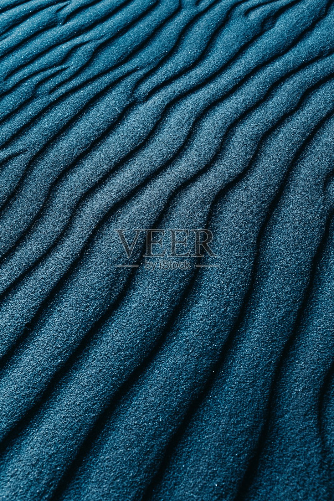 沙滩上蓝色沙丘的特写镜头照片摄影图片