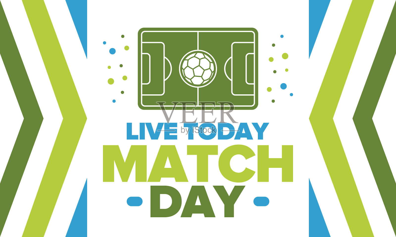 足球比赛的一天。游戏的一天。足球场和球。世界冠军和欧洲杯冠军。联赛季后赛，常规赛决赛。运动的海报。矢量图插画图片素材