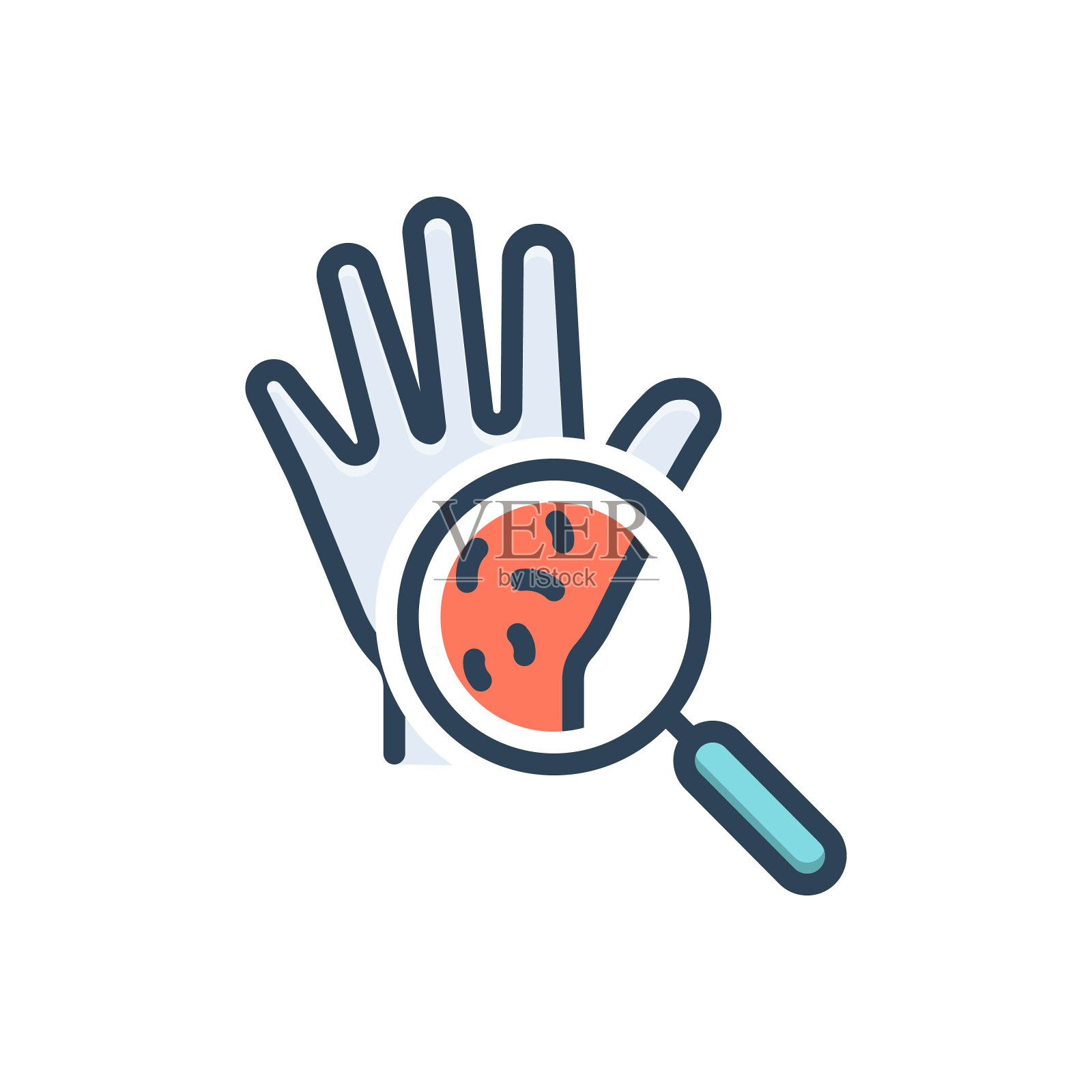 脏脏插画图片素材