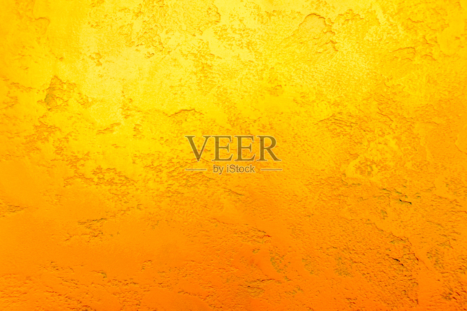 黄色背景，墙上的装饰灰泥照片摄影图片