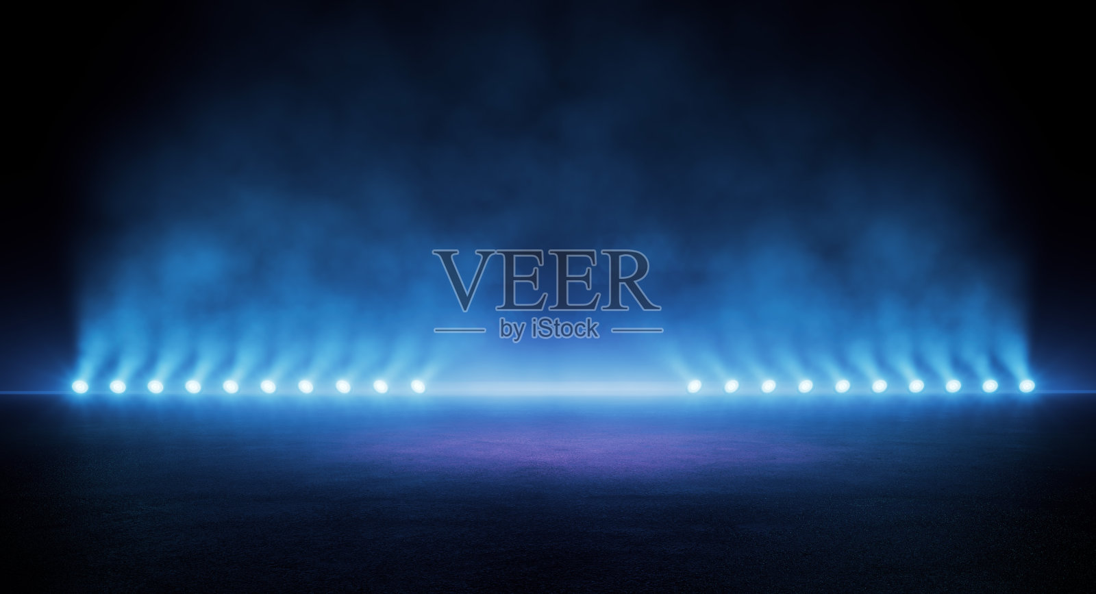 霓虹展厅空旷的空白空间演示背景照片摄影图片