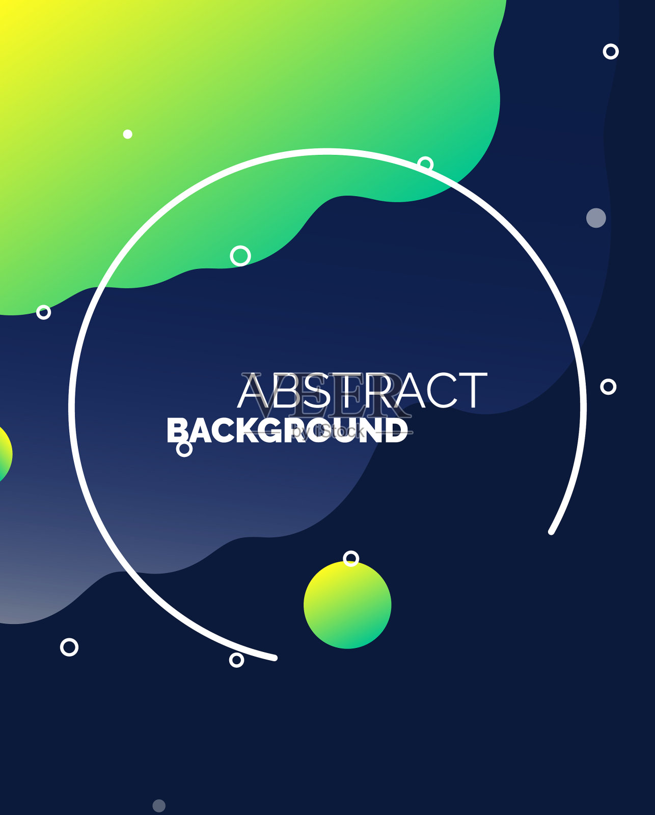 梯度抽象形状覆盖集合插画图片素材