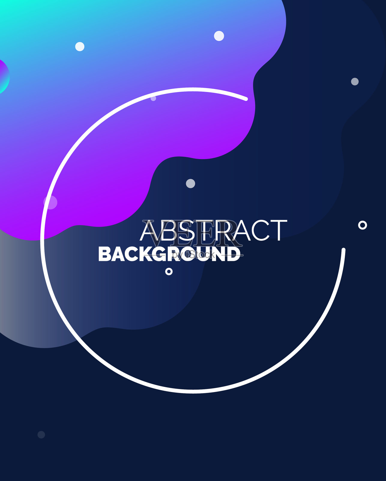 梯度抽象形状覆盖集合插画图片素材