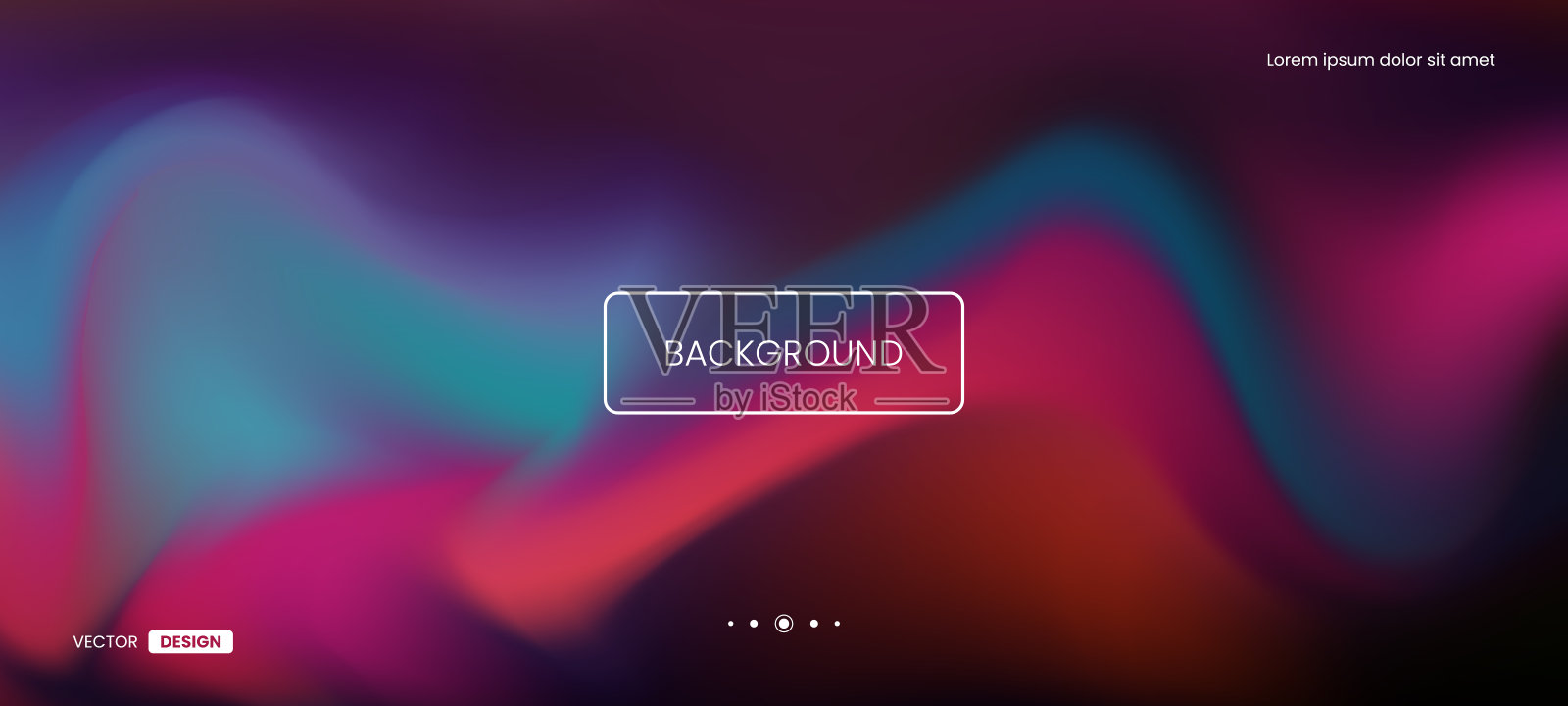 模糊的流体梯度彩色背景。现代未来主义背景。可以用于着陆页，书籍封面，小册子，传单，杂志，任何品牌，横幅，标题，演示文稿，和墙纸背景插画图片素材